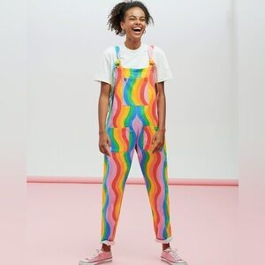 Lucy & Yak Multicolor Striped Jumpsuit - size 8 US / 12 UK